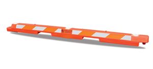 Picture of 8ft Airport Low-Profile Barricade (Orange)