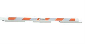 Picture of 8ft Airport Low-Profile Barricade (White)